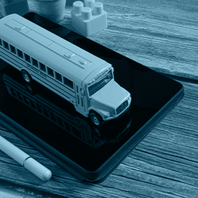 Safe school transportation service managed through Mazaya Rawdah nursery tracking system